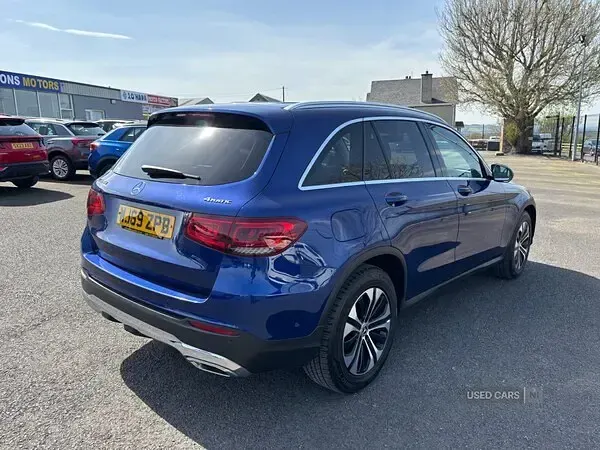 Used Mercedes GLC220 2019 Blue Estate