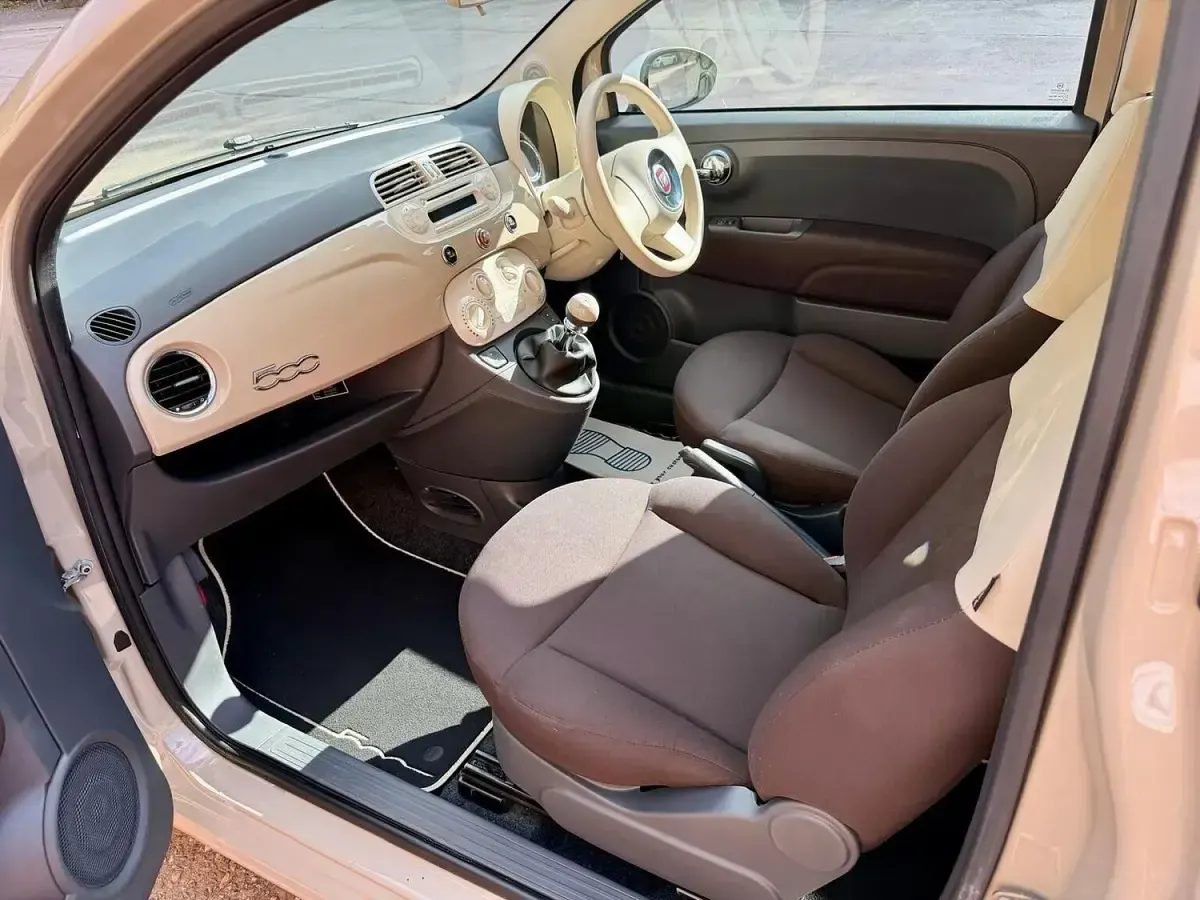 Used Fiat 500 S 69 HP (50 kW) 2013 Beige Hatchback