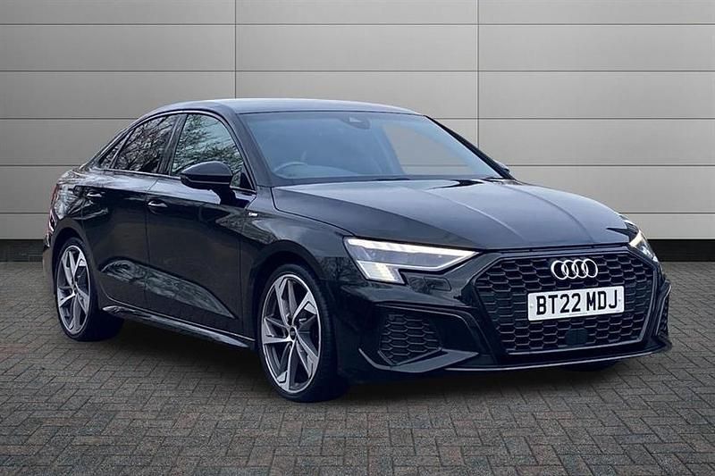 Used Audi A3 Comfort 150 HP (110 kW) 2022 Mythos black Sedan