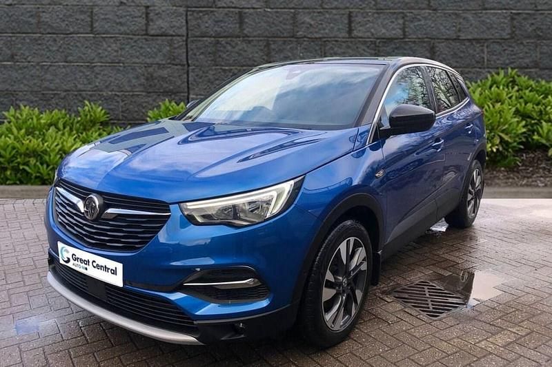 Used Vauxhall Grandland X Sport 130 HP (95 kW) 2019 Blue SUV