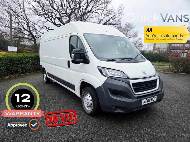 Used Peugeot Boxer 2018 White Van