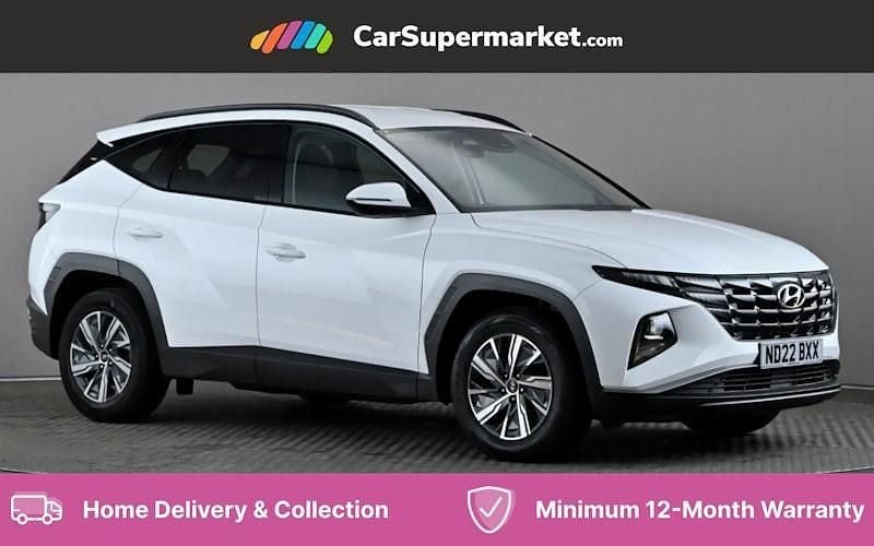 White Used 2022 Hyundai Tucson SE SUV | £17,397 (Fair price) - Image 1/4