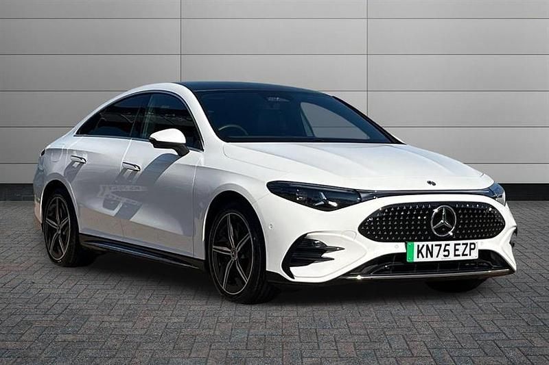 Used Mercedes CLA 250+ AMG line 200 kW (272 HP) 2025 White Sedan