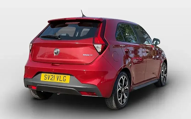 Used MG MG3 Exclusive 106 HP (77 kW) 2020 Red Hatchback