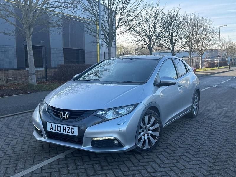 Used Honda Civic EX 2013 Silver Hatchback