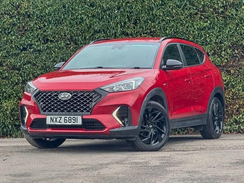 Used Hyundai Tucson N Line 177 HP (130 kW) 2019 Red SUV