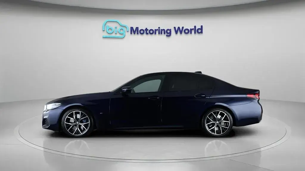 Used BMW 530 M Sport 286 HP (210 kW) 2021 Blue Sedan