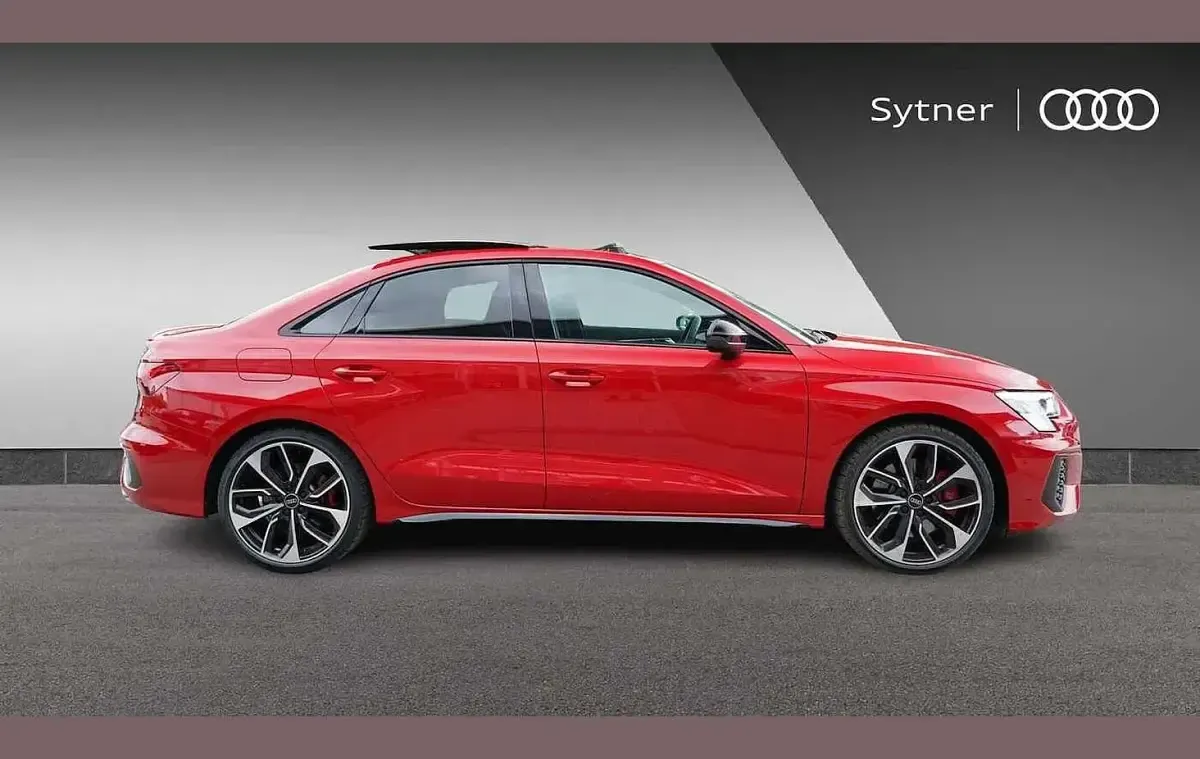 Used Audi S3 Advanced 310 HP (228 kW) 2022 Red Sedan