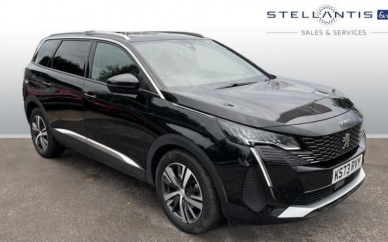 Black Used 2023 Peugeot 5008 Allure MPV | £22,890 (Fair price) - Image 1/4