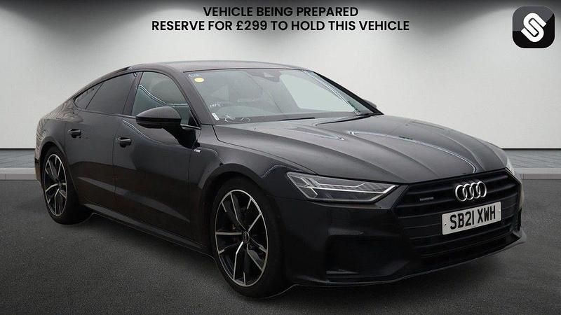 Used Audi A7 Sportback Black Edition 2021 Mythos black Hatchback