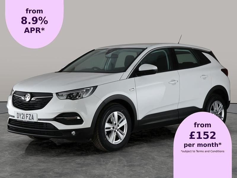 White Used 2021 Vauxhall Grandland X S SUV | £11,473 (Super price) - Image 1/2