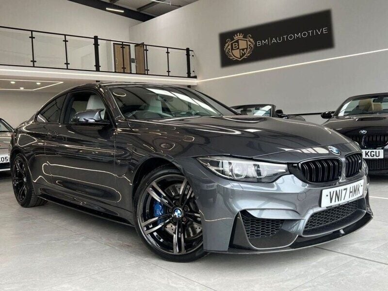 Grey Used 2017 BMW M4 Comfort Edition Coupe | £23,495 (Fair price) - Image 1/4