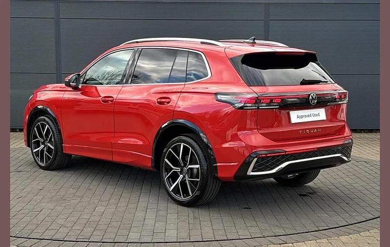 Used VW Tiguan R-line 150 HP (110 kW) 2025 Red SUV