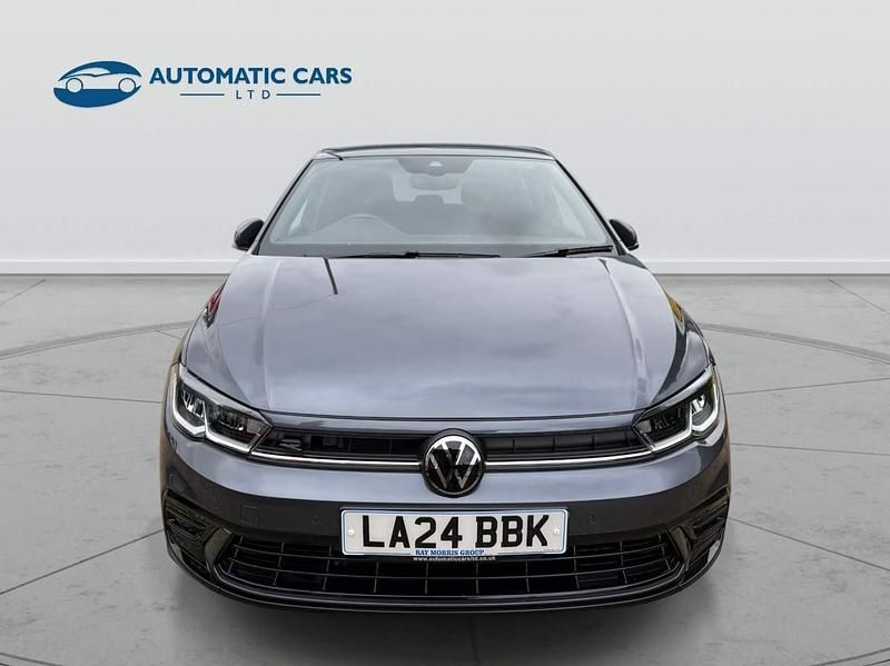 Begagnad VW Polo R-line 2024 Grå Halvkombi
