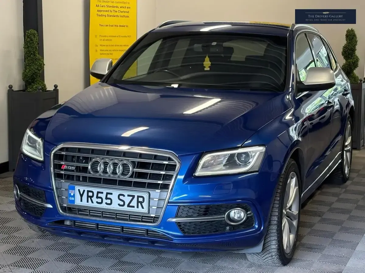 Used Audi SQ5 Performance 313 HP (230 kW) 2014 Blue SUV