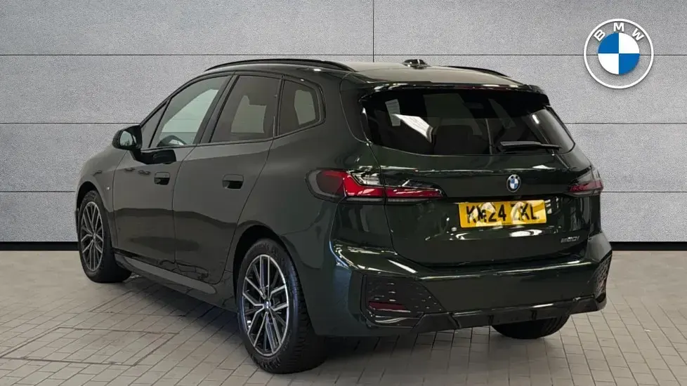 Used BMW 220 Active Tourer M Sport 168 HP (123 kW) 2024 Green MPV