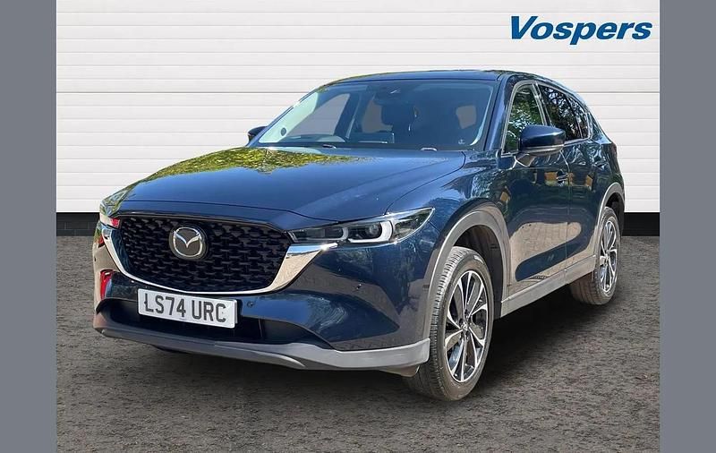 Second-hand Mazda CX-5 Exclusive-Line 165 CP (121 kW) 2024 Albastru SUV