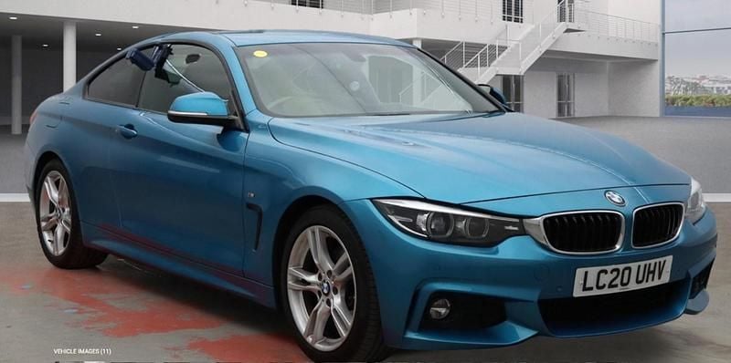 Blue Used 2020 BMW 430 M Sport Coupe | £20,499 (Fair price) - Image 1/1