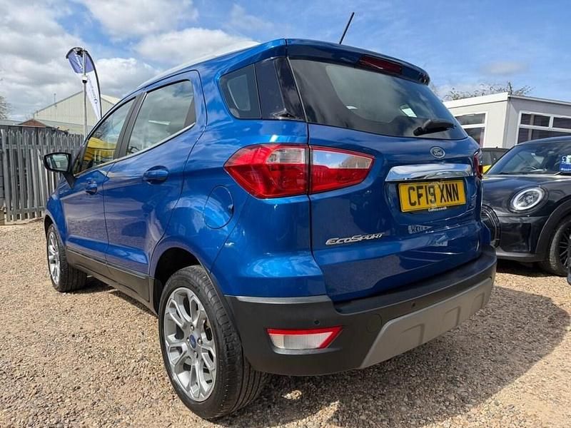 Used Ford Ecosport Titanium 125 HP (91 kW) 2019 Blue SUV