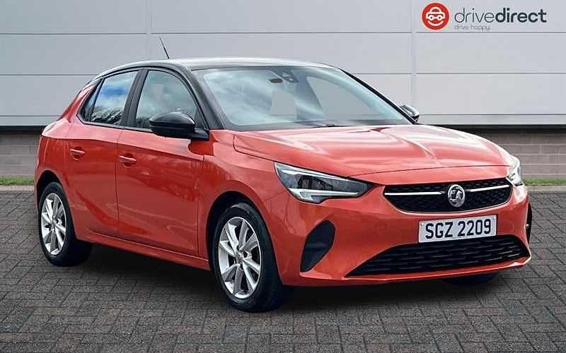 Used Vauxhall Corsa 75 HP (55 kW) 2020 Orange Hatchback