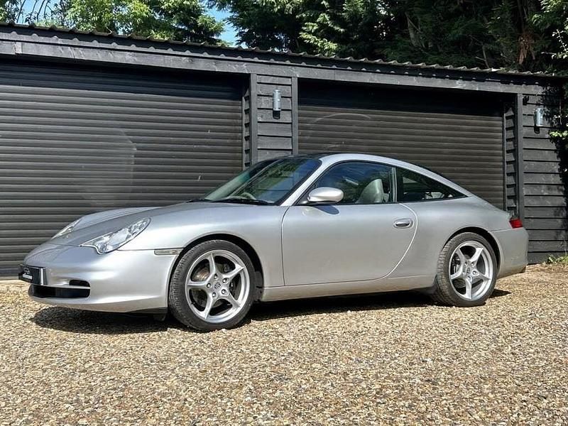 Used Porsche 996 315 HP (231 kW) 2002 Silver Cabriolet
