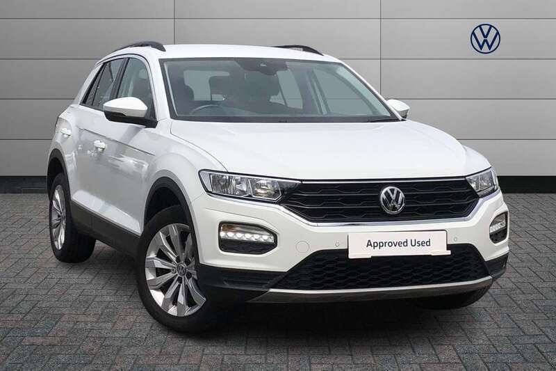 White Used 2020 VW T-Roc SE SUV | £16,490 (Good price) - Image 1/4