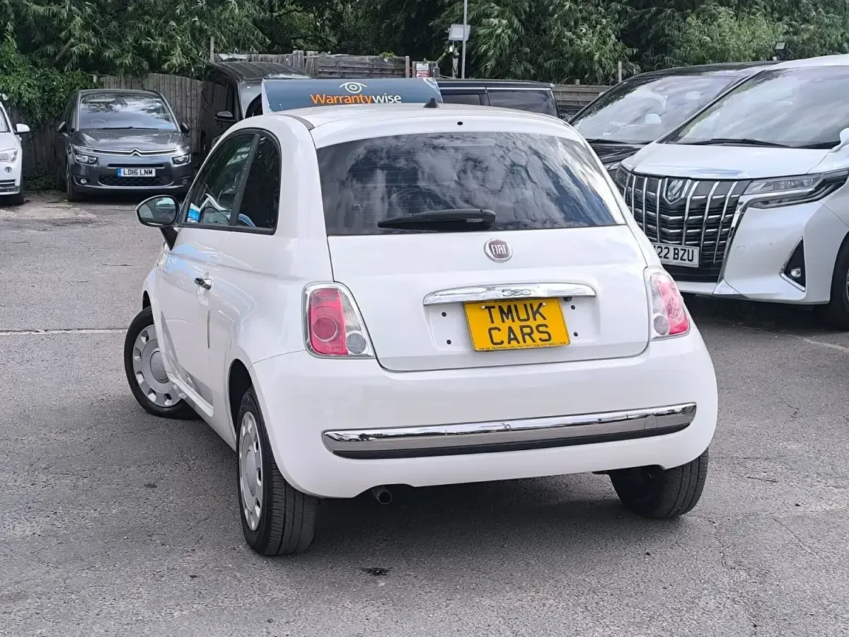 Used Fiat 500 2015 White Hatchback