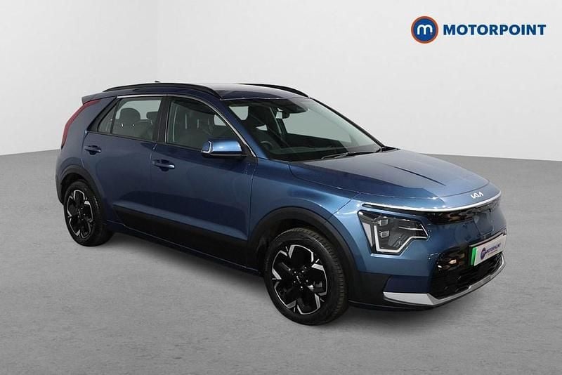 Blue Used 2022 Kia e-Niro SUV | £18,149 (Super price) - Image 1/4