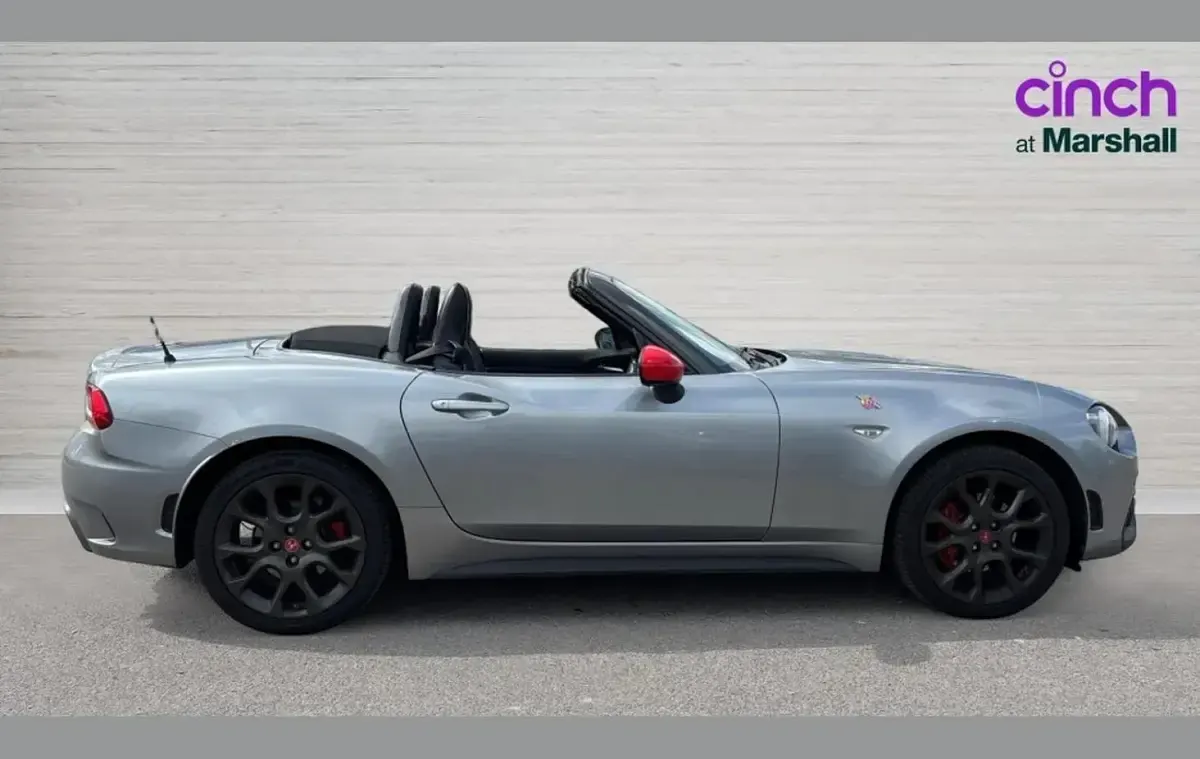 Used Abarth 124 Spider 170 HP (125 kW) 2018 Grey Cabriolet