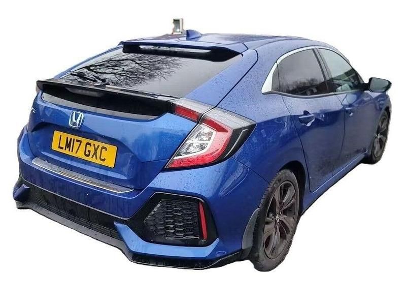 Used Honda Civic SR 129 HP (94 kW) 2017 Blue Hatchback