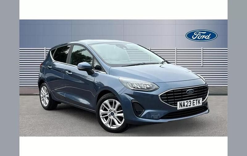 Blue Used 2023 Ford Fiesta Titanium Hatchback | £13,704 (Good price) - Image 1/4