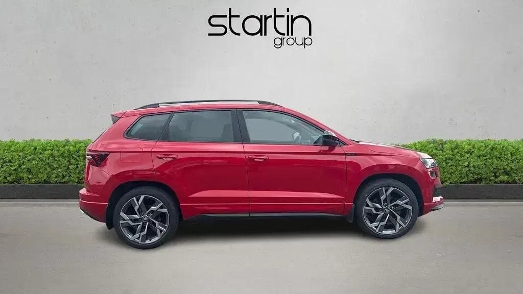 Used Skoda Karoq SportLine 190 HP (139 kW) 2025 Red SUV