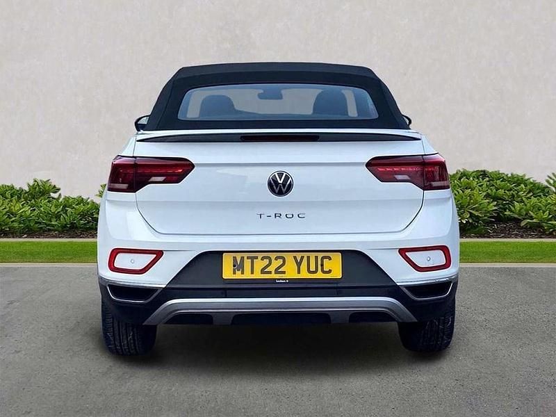 Usado VW T-Roc Cabriolet Style 110 HP (80 kW) 2022 Branco Cabrios