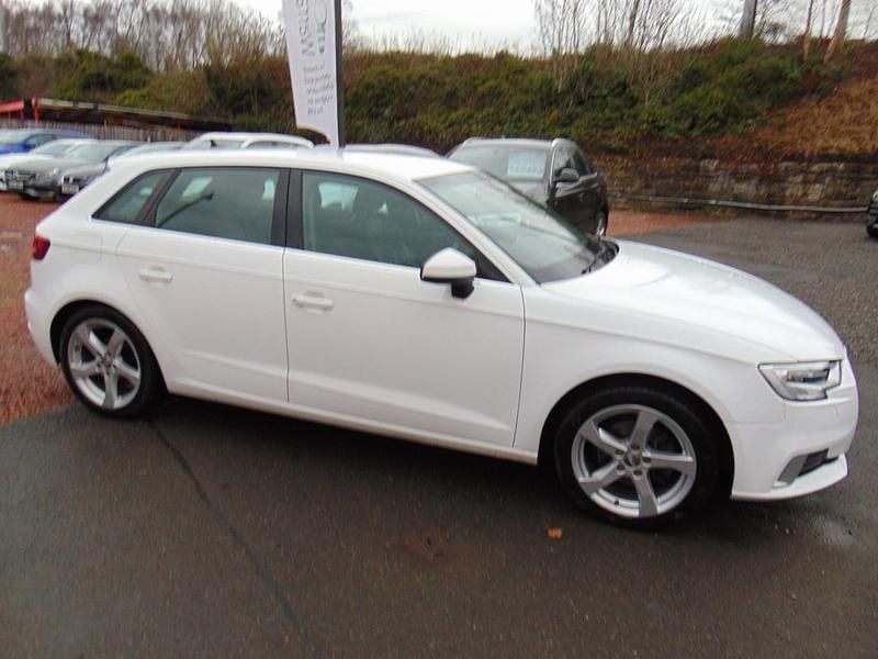 Used Audi A3 Sport 2019 White Hatchback