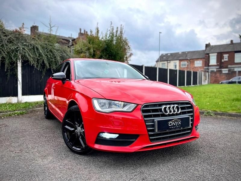 Red Used 2015 Audi A3 Sportback Sport Hatchback | £6,490 (Fair price) - Image 1/4