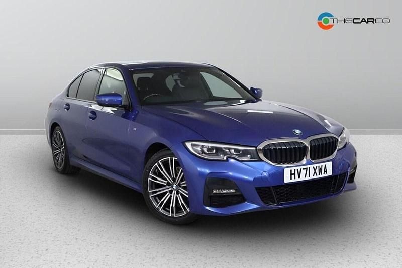 Blue Used 2021 BMW 320 M Sport Sedan | £21,766 (Fair price) - Image 1/1