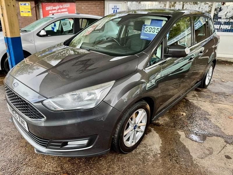 Used Ford Grand C-Max Zetec 120 HP (88 kW) 2015 Grey MPV
