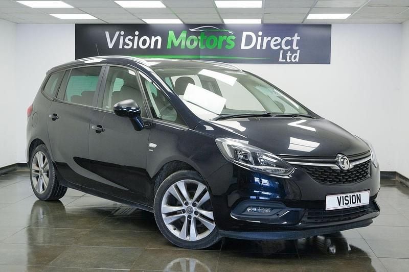 Used Vauxhall Zafira SRi 140 HP (102 kW) 2018 Blue MPV