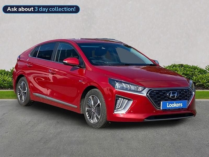 Red Used 2021 Hyundai Ioniq Premium SE Sedan | £15,499 (Fair price) - Image 1/4
