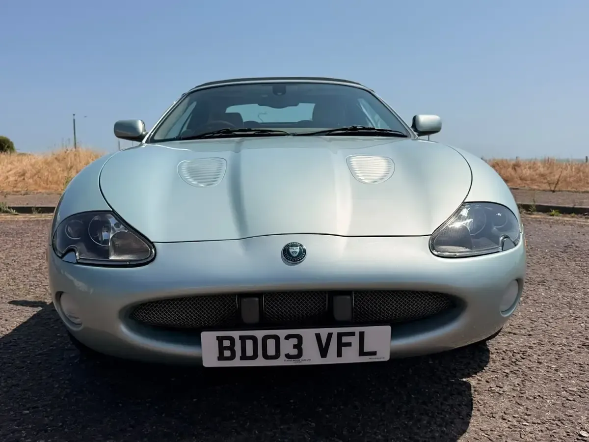 Used Jaguar XKR Supercharged 2003 Silver Cabriolet