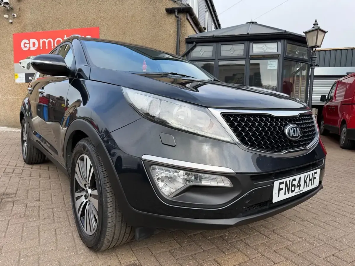 Used Kia Sportage 115 HP (84 kW) 2014 Black SUV