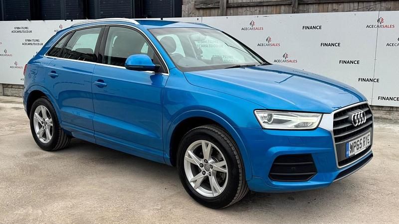 Used Audi Q3 Comfort 150 HP (110 kW) 2015 Blue SUV