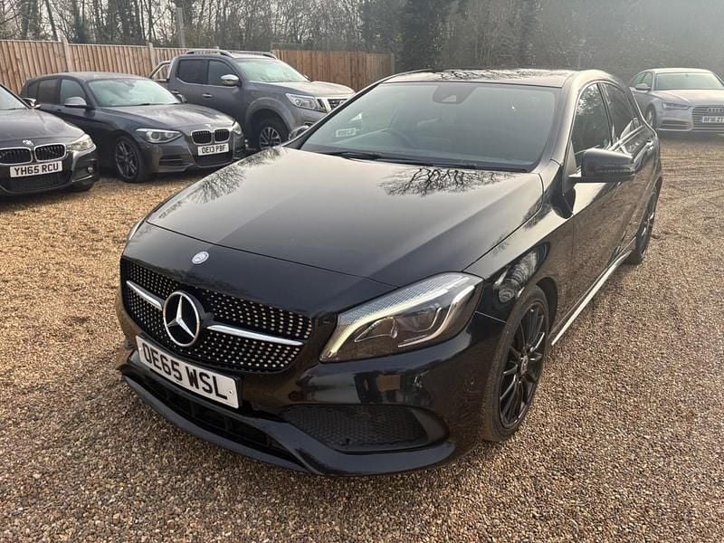 Used Mercedes A200 AMG Line Premium 2016 Black Hatchback