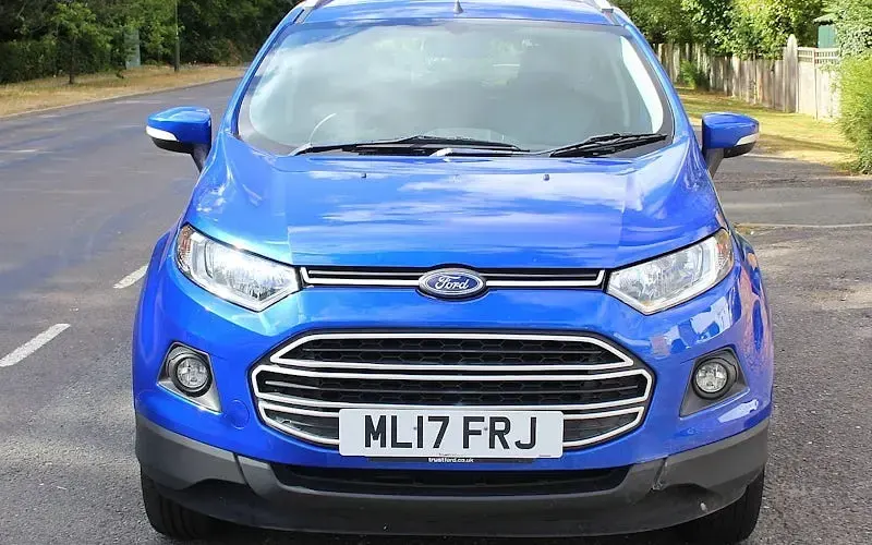 Used Ford Ecosport Zetec 112 HP (82 kW) 2017 Blue SUV