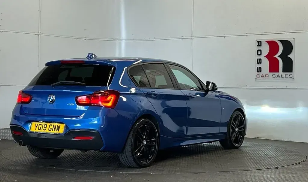Used BMW 118 Efficient Dynamics 2019 Blue Hatchback