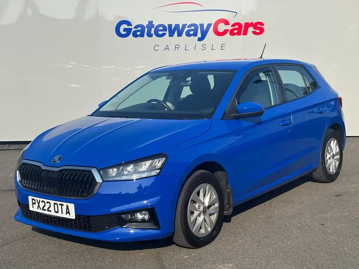 Used Skoda Fabia Comfort 2022 Blue Hatchback