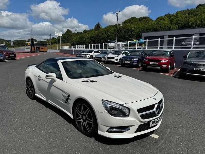 White Used 2016 Mercedes SL400 2LOOK Edition Cabriolet | £23,750 (Good price) - Image 1/3