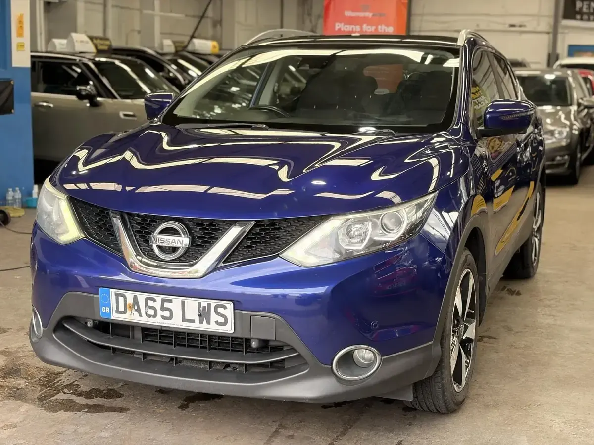 Used Nissan Qashqai N-TEC 110 HP (80 kW) 2015 Blue SUV