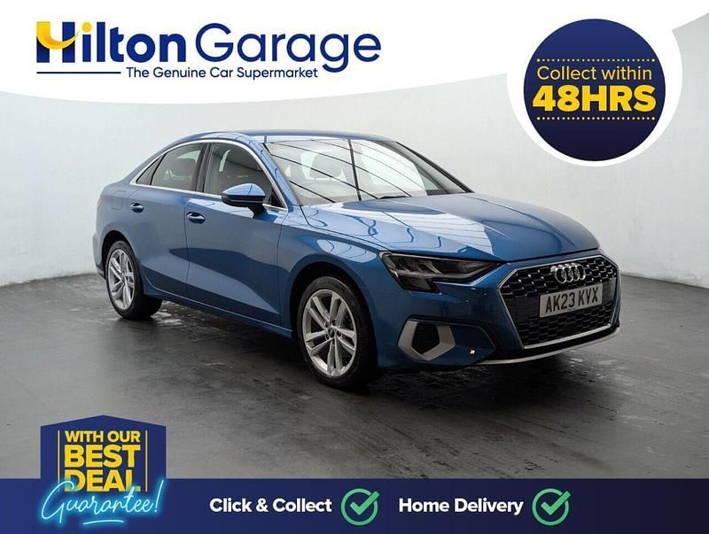 Used Audi A3 Sport 150 HP (110 kW) 2023 Blue Sedan