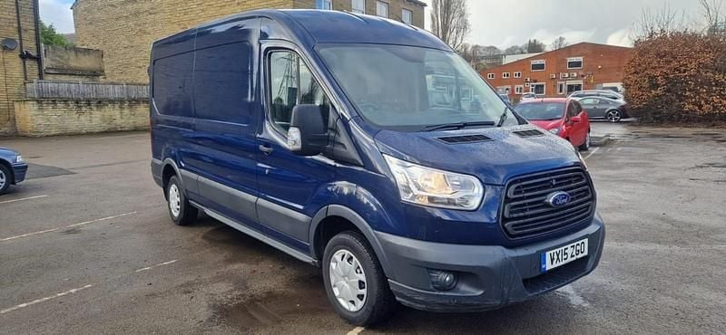 Used Ford Transit 125 HP (91 kW) 2015 Blue Van